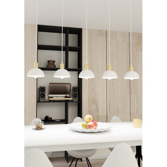 Emibig Emibig MOTO 5 WH - Minimalist Pendant Lamp for a Sleek Look