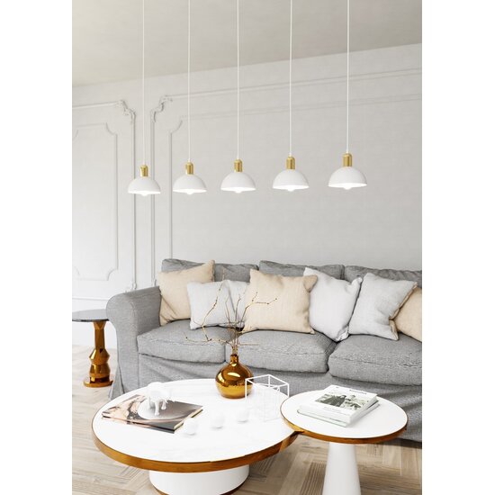 Emibig Emibig MOTO 5 WH - Minimalist Pendant Lamp for a Sleek Look