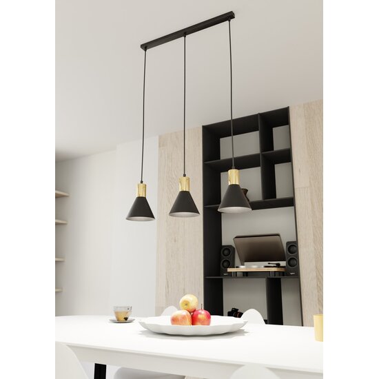 Emibig Emibig ROSA 3 BL - Minimalistische Pendelleuchte für stilvolles Ambiente
