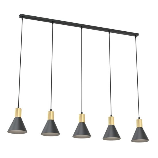 Emibig Emibig ROSA 5 BL Hanglamp - Minimalistisch ontwerp voor elke ruimte