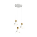 Emibig Emibig ROSA 3 PREM WH - Minimalistische Hanglamp voor een Stijlvolle Interieur