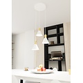 Emibig Emibig ROSA 3 PREM WH - Lampe Suspendue Minimaliste pour un Intérieur Élégant