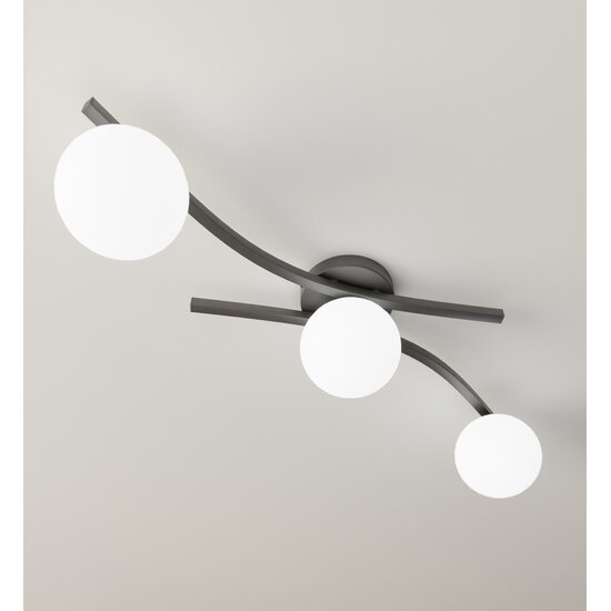 Emibig Emibig OPUS 3 BL OPAL - Moderne plafondlamp voor elke ruimte