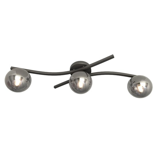 Emibig Emibig OPUS 3 BL GRAFIT - Modern ceiling lamp for stylish interiors