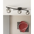 Emibig Emibig OPUS 3 BL GRAFIT - Moderne plafondlamp voor stijlvol interieur