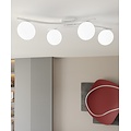 Emibig Emibig OPUS 4 WH OPAL - Moderne Deckenlampe für stilvolles Wohnen