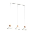 Emibig Emibig SECO 3 WH - Lampe de plafond moderne en acier laqué