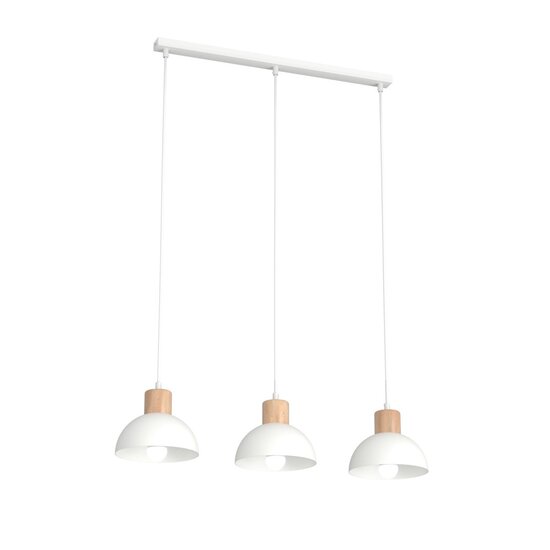 Emibig Emibig SECO 3 WH - Moderne plafondlamp van poedercoated staal