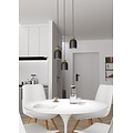 Emibig Emibig TARGET 3 PREM BL - Lámpara colgante moderna para un ambiente elegante