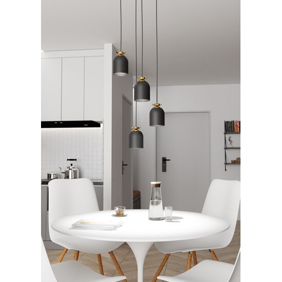 Emibig Emibig TARGET 4 PREM BL - Moderne Pendelleuchte für stilvolles Ambiente