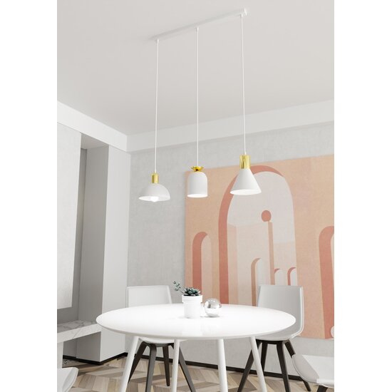 Emibig Emibig FOX 3 WH Hanglamp - Minimalistisch ontwerp voor elke ruimte