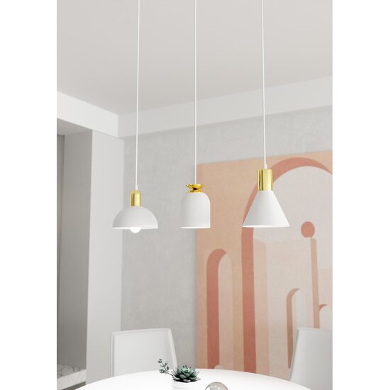 Emibig Emibig FOX 3 WH Pendant Lamp - Minimalist design for any space