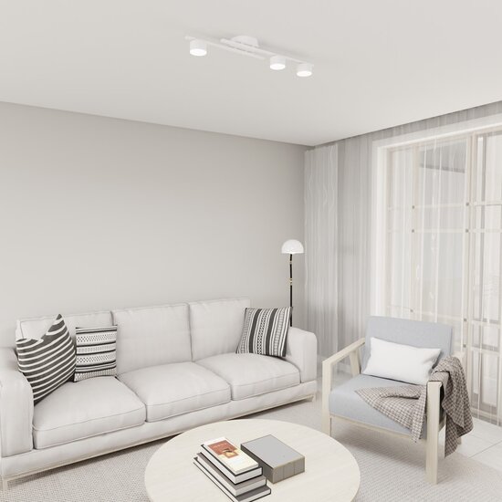 Emibig Emibig FRAGMENT 3 WH - Lampe de plafond minimaliste pour tous les espaces