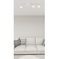 Emibig Emibig FRAGMENT 3 WH - Minimalist ceiling lamp for any space