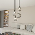 Emibig Emibig VERDI 4PREM BL GRAFIT - Suspension Glamour pour une Ambiance Élégante