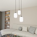 Emibig Emibig VERDI 3PREM BL OPAL - Glamorous Pendant Lamp for a Luxurious Atmosphere