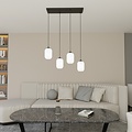 Emibig Emibig VERDI 4 BL OPAL - Lampe Suspendue Glamour pour une Ambiance Élégante