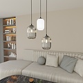 Emibig Emibig VERDI 3PREM BL MIX Hanglamp - Glamour voor elke ruimte