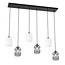 Emibig Emibig VERDI 6 BL MIX - Glamour Hanglamp voor een Stijlvolle Interieur