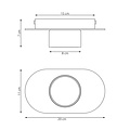 Emibig Emibig DIAZ 1 BL WOOD - Modern ceiling lamp for stylish interiors