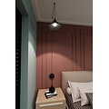 Emibig Emibig ABRAMO 1 BLACK - Lampe Suspendue Scandinave pour un Éclairage Élégant
