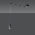 Emibig Emibig TRAKER 1 BL/BLACK - Moderne Hanglamp voor Stijlvolle Interieurs