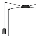 Emibig Emibig TRAKER 4 BL/BLACK - Modern Pendant Lamp Made of Powder Coated Steel