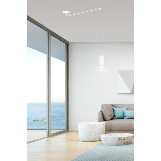Emibig Emibig TRAKER 1 WH/WHITE - Moderne hanglamp voor elke ruimte