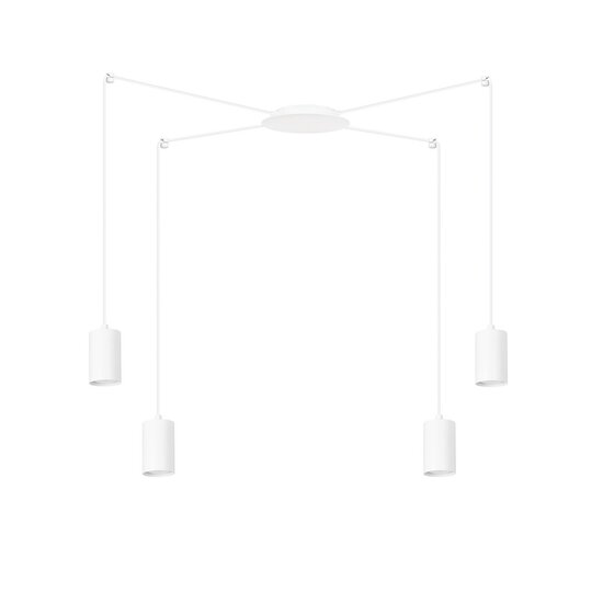 Emibig Emibig TRAKER 4 WH/WHITE - Moderne hanglamp voor elke ruimte