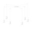 Emibig Emibig TRAKER 6 WH/WHITE - Modernes Design für jeden Raum