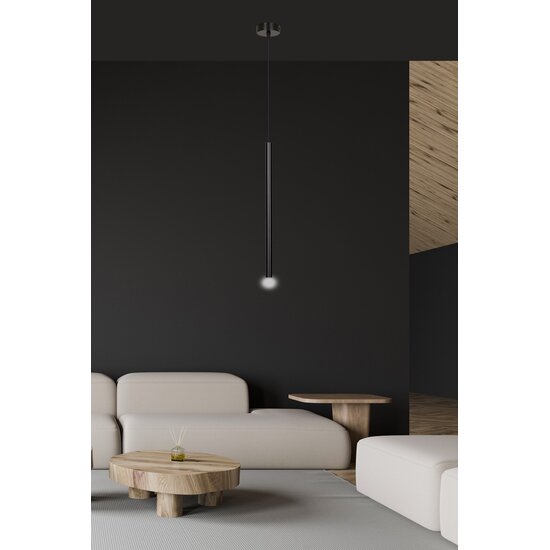 Emibig Emibig SELTER 1 BLACK - Minimalist pendant lamp for any space