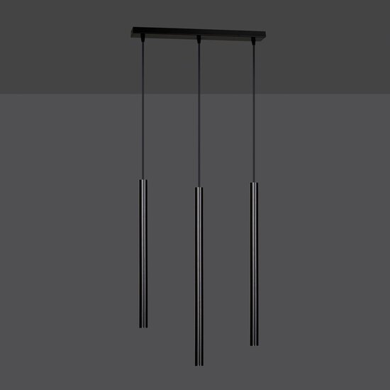 Emibig Emibig SELTER 3 BLACK - Minimalistische hanglamp voor elke ruimte