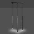 Emibig Emibig SELTER 3 BLACK - Minimalist pendant lamp for any space