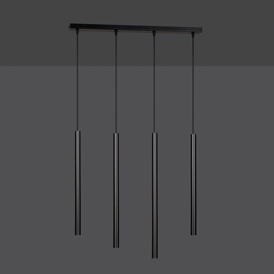 Emibig Emibig SELTER 4 BLACK - Minimalist Pendant Lamp for Stylish Interiors