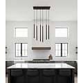 Emibig Emibig SELTER 6 BLACK - Minimalist pendant lamp for any space