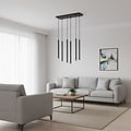 Emibig Emibig SELTER 6 BLACK - Minimalist pendant lamp for any space