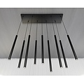 Emibig Emibig SELTER 9 BLACK - Minimalistische hanglamp voor elke ruimte