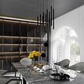 Emibig Emibig SELTER 9 BLACK - Lampe suspendue minimaliste pour tous les espaces