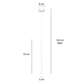 Emibig Emibig SELTER 1 WHITE - Minimalist pendant lamp for any space