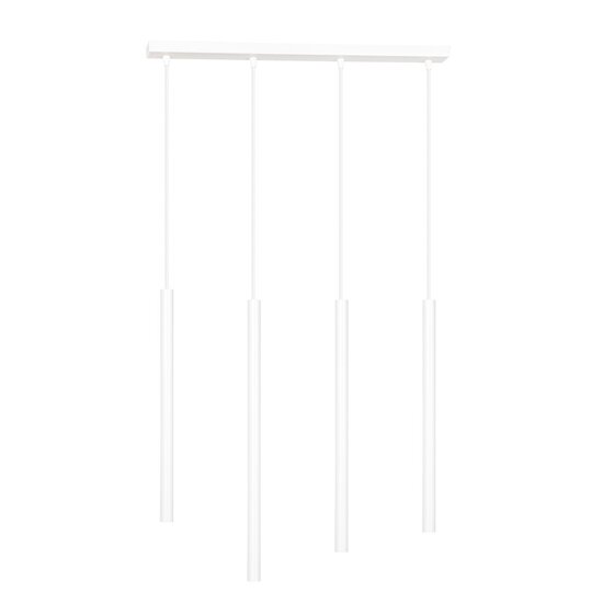 Emibig Emibig SELTER 4 WHITE - Lampe Suspendue Minimaliste pour Tous les Espaces