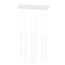 Emibig Emibig SELTER 6 WHITE - Minimalist pendant lamp for any space