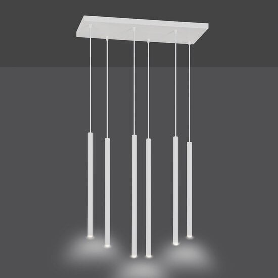 Emibig Emibig SELTER 6 WHITE - Minimalist pendant lamp for any space