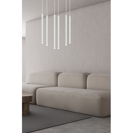Emibig Emibig SELTER 6 WHITE Hanglamp - Minimalistisch ontwerp voor elke ruimte
