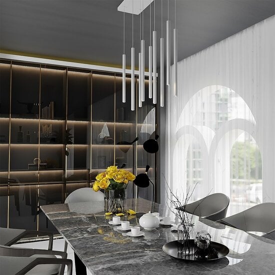 Emibig Emibig SELTER 9 WHITE - Minimalist pendant lamp for any space