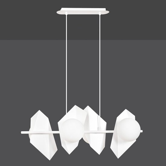 Emibig Emibig DRIFTON 4 WHITE - Lampe suspendue moderne pour tous les espaces