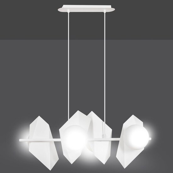 Emibig Emibig DRIFTON 4 WHITE - Lampe suspendue moderne pour tous les espaces