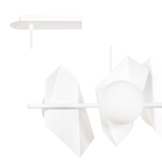 Emibig Emibig DRIFTON 4 WHITE - Lampe suspendue moderne pour tous les espaces