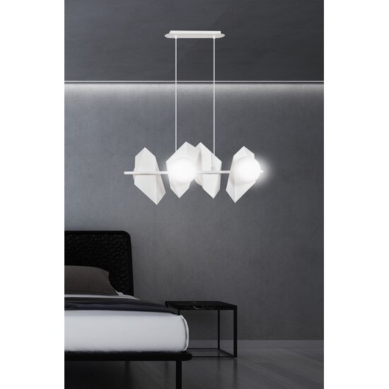 Emibig Emibig DRIFTON 4 WHITE - Lampe suspendue moderne pour tous les espaces