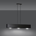 Emibig Emibig GENTOR 3 BLACK - Minimalistische Hanglamp voor een Stijlvolle Interieur