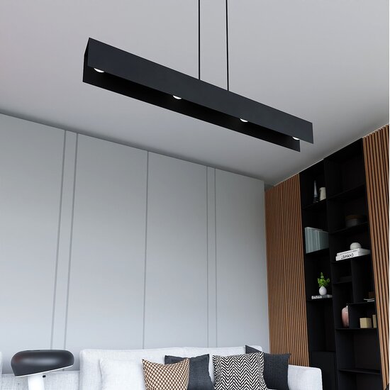 Emibig Emibig GENTOR 4 BLACK - Minimalistische Hanglamp voor Stijlvolle Interieurs